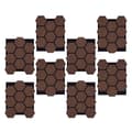 Miniatyrbild 1 av 11: Ljudpanel - Akustikpanel Hexagon - 62x76 Cm - 8 St - Brun