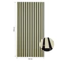 Miniatyrbild 7 av 8: Ljudpanel - Akustikpanel - 60x120 Cm - 4 St - Cream