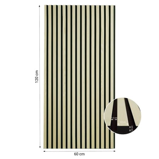 Ljudpaneeli - Akustikpaneeli - 60x120 cm - 2 St - Kerma