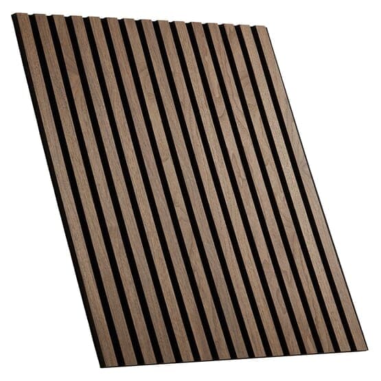 Ljudpanel - Akustikpanel - 60x60 Cm - 1 St - Brun