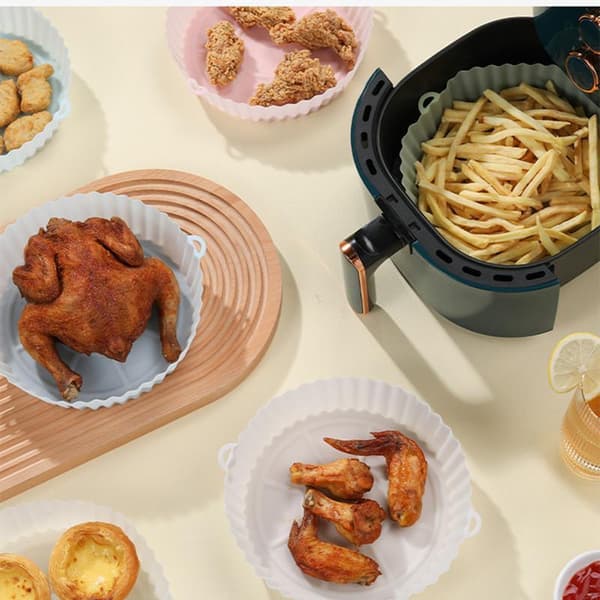 Air Fryer Silikongryta, Ugnsbakplåt - Silikon - Airfryer