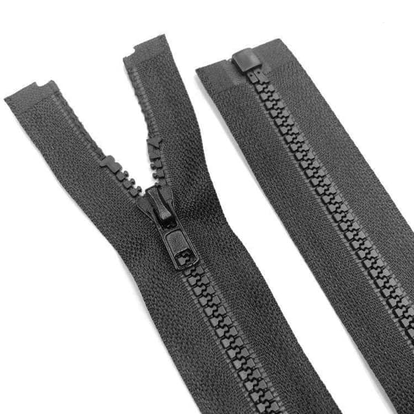 Dragkedja 75cm Delbar - Svart - DIY