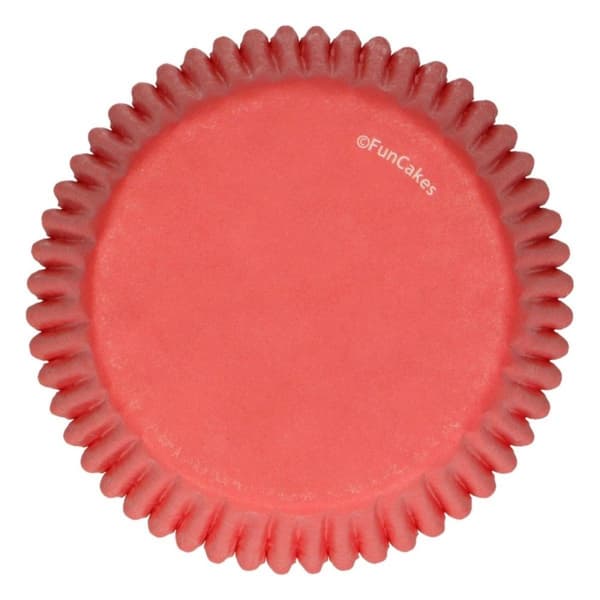 Röda Muffinsformar Jul, 48 st - FunCakes Cupcakes