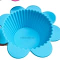 Miniatyrbild 4 av 6: Muffinsformar i Silikon Blommor 6-Pack