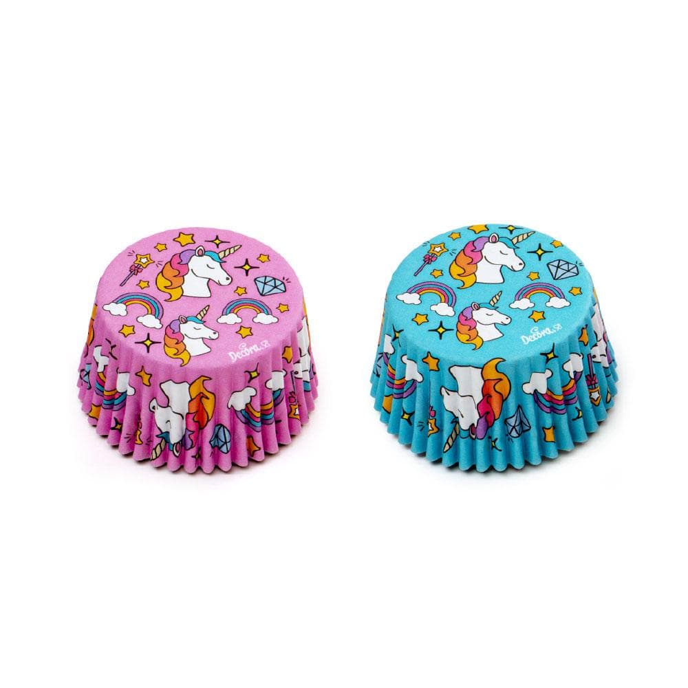 Muffins formar Unicorn 36st Enhörning - Decora