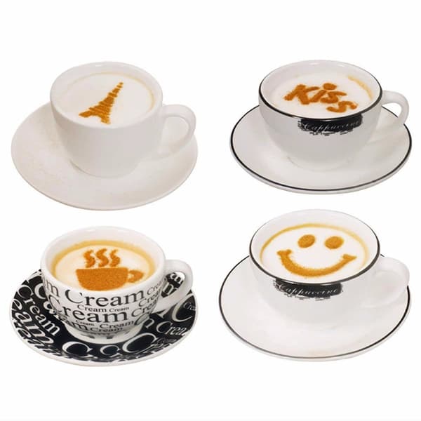 16 st Tårtschabloner Dekoration Tårta Kakor Bakning Kaffe