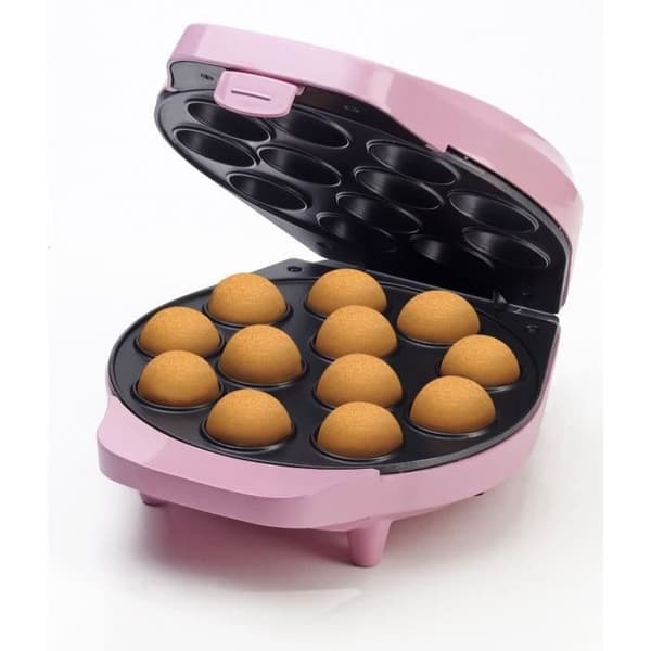 Mini kakmaskin - BESTRON - Rosa tårtbakare 700 W DCPM12 - 700 Watt - Rosa