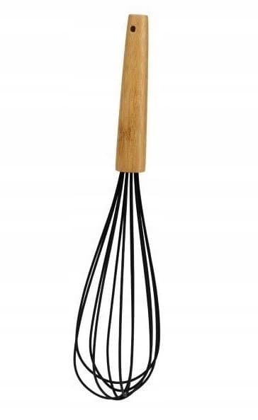 Silikoninen munavatkain musta 26 cm