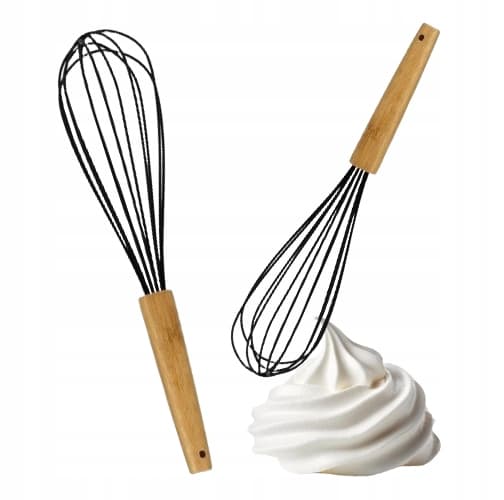 Silikoninen munavatkain musta 26 cm