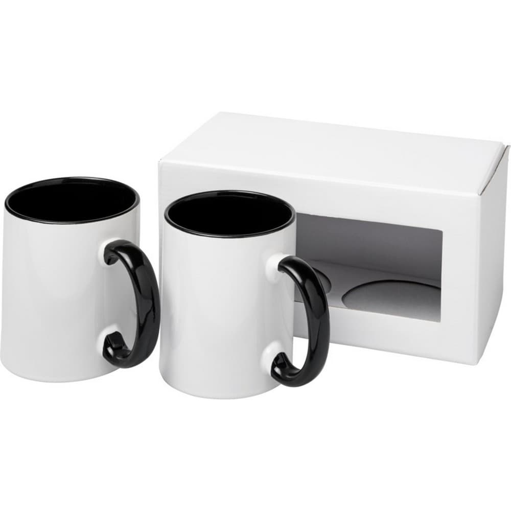 Bullet Ceramic Sublimation Mug Gift Set (Pack Of 2)