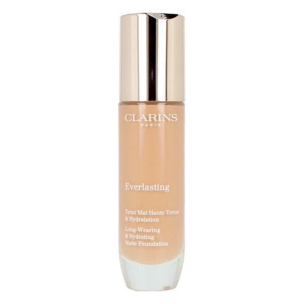 Flytande makeupbas Everlasting Clarins 113C-chestnut (30 ml)