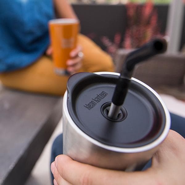 KLEAN KANTEEN STRAW 4-PACK 8 MM, sugrör rostfritt stål