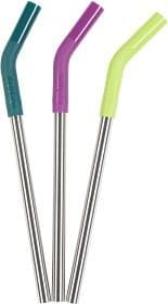 KLEAN KANTEEN STRAW 3-PACK 10 MM, sugrör rostfritt stål