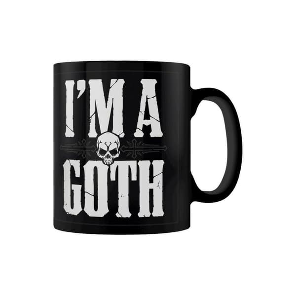 Grindstore Jeg elsker goter og jeg er en goter krus sæt (pakke med 2)