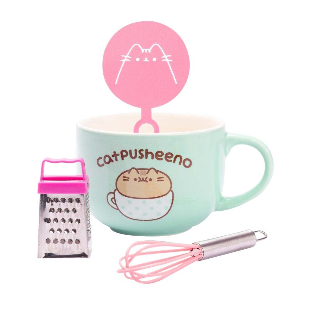 Pusheen Catpusheeno mugg och stencil set