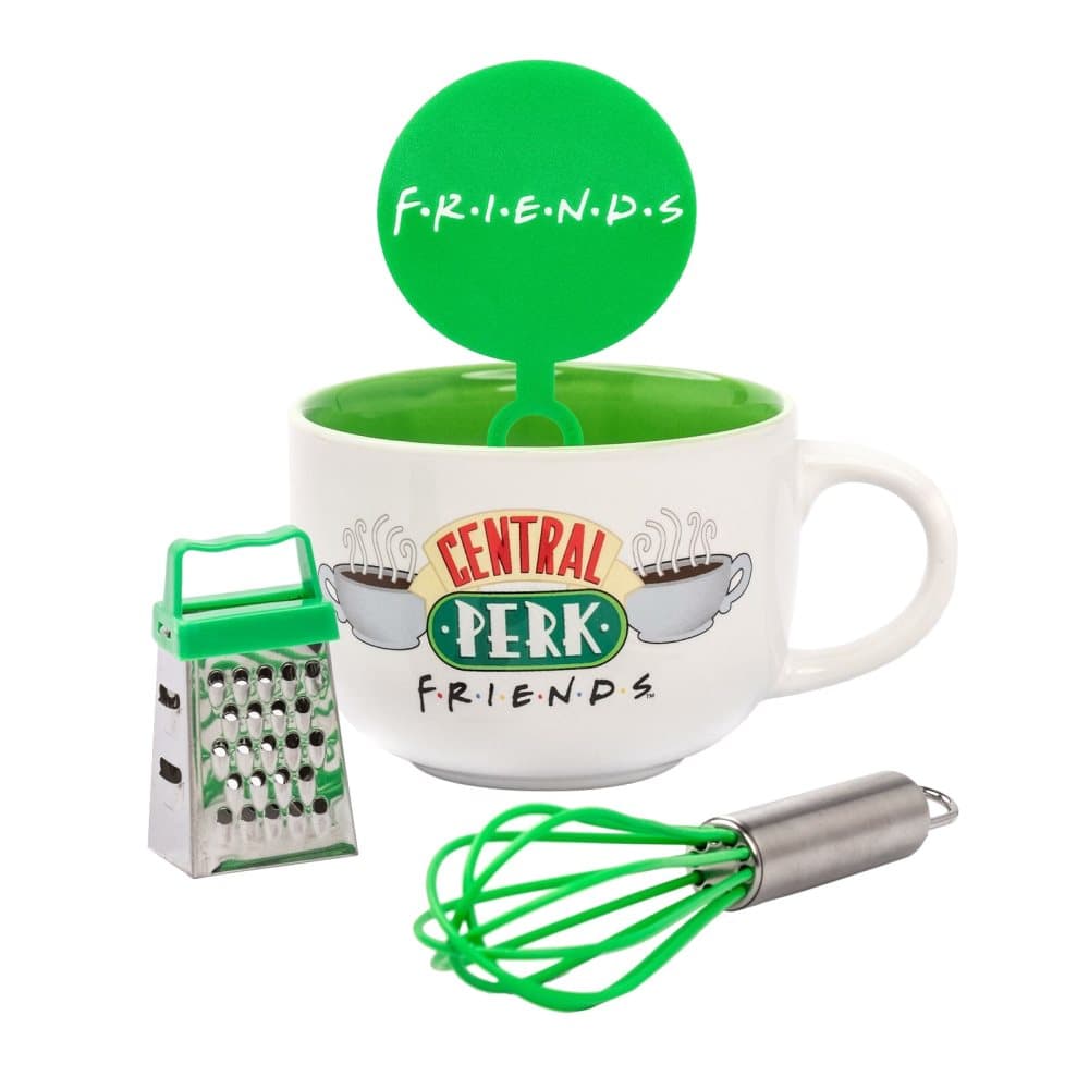 Friends Central Perk mugg och stencilset