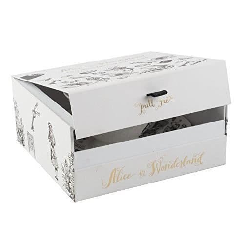 Okänd kopp och fat Alice i Underlandet Victoria &amp; Albert, Porslin, Vit, 6,7 x 14,4 x 14,4 cm 5200018