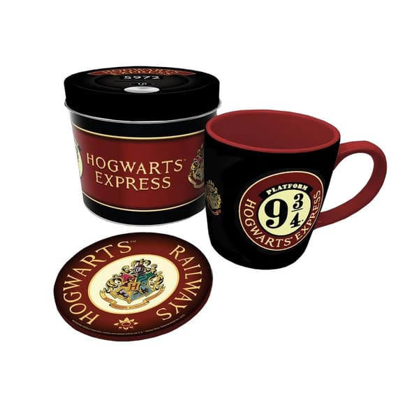 Harry Potter Platform 9 3/4 Crest Gift Set Red/Black One Size