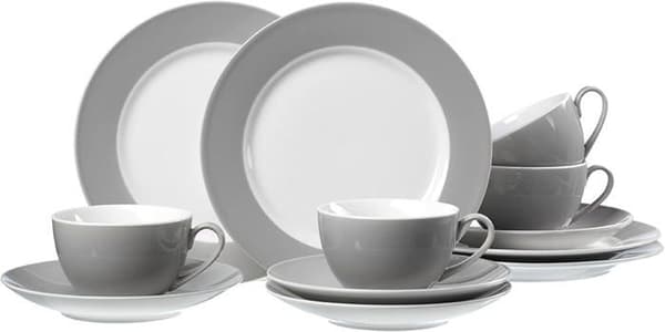 Kaffeservering - servering på Ritzenhoff - brytare - 597219 - Serie Doppio - Grå, 0