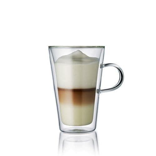 BODUM KANTIN Set med 2 dubbla väggglas med handtag 0,4 l Transparent