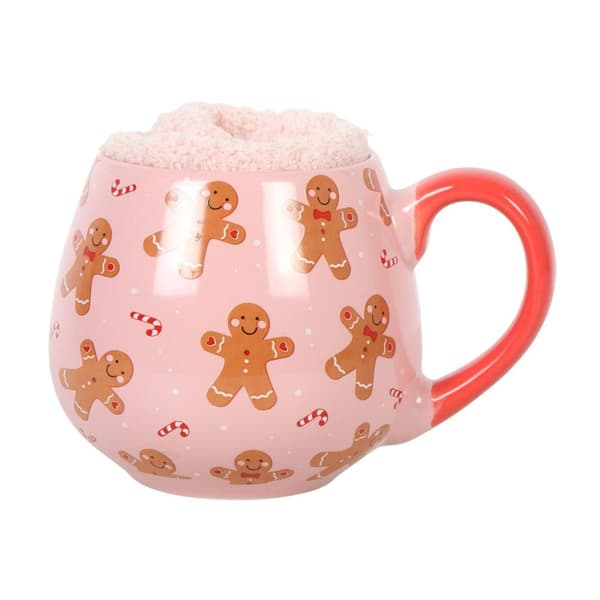 Something Different Gingerbread Man Mug and Sock Set