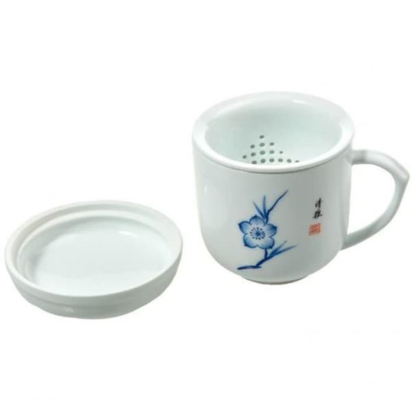 ASIAN TE KUPP - Handmålat porslin