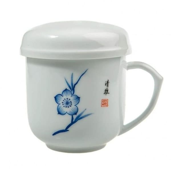 ASIAN TE KUPP - Handmålat porslin