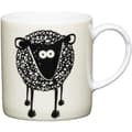 Miniatyrbild 1 av 2: KitchenCraft espresso-kopp får 80 ml porslin vit/svart