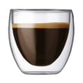 Miniatyrbild 4 av 4: TD® Set med 6 glas kaffe-espresso-espressokopp - 80 ml , set-dubbelvägg kaffekoppar, original espressokopp.