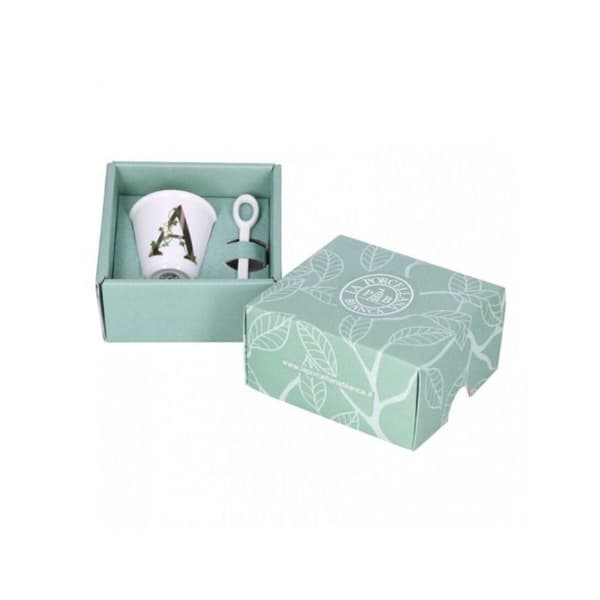 La Porcellana Bianca mugg med sked 75 ml P00450015G