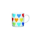 Miniatyrbild 1 av 2: KitchenCraft porslinshjärtan espressokopp 80 ml