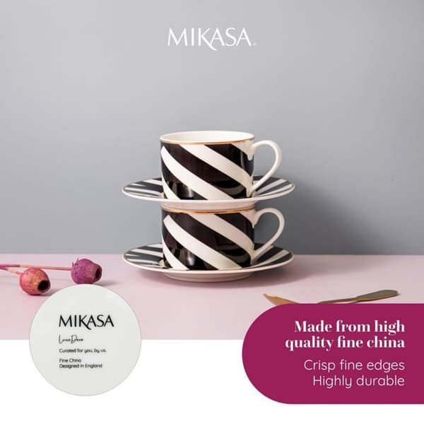 Serva en kaffe - serva en Mikasa - MKLDGEOCUPPK2