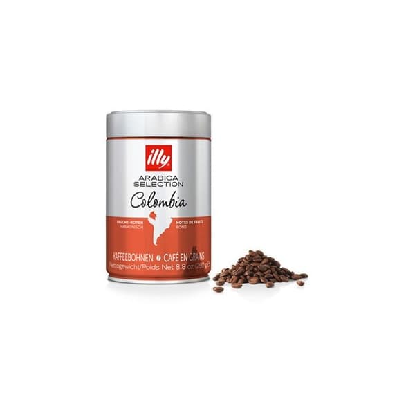 Kaffebönor - Illy - Selection Colombia 7098 - Arabica - Silver - Orange