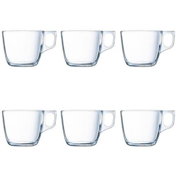 Kaffekoppar - Luminarc - Set med 6 st - Transparent - 22 cl - Tål diskmaskin