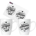 Miniatyrbild 1 av 4: Presentförpackning - BRUBAKER - 2 Muggar - Keramik - 300 ml - Mikrovågsugn och diskmaskinssäker