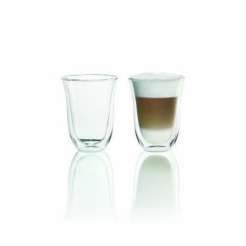 Sæt med 2 Latte Macchiato-kopper - DELONGHI - Kapacitet 33 cl - Dobbeltvægget
