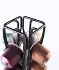 Miniatyrbillede 8 af 10: OBOSOE Kaffe Pod Holder Stand kompatibel med Nespresso Original Pods Carousel Opbevaringsrack Kapsler Arranger til 40 Kapsler