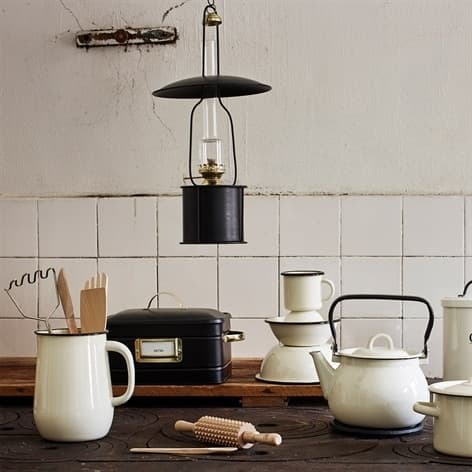 Mugg Emils Emalj Offwhite