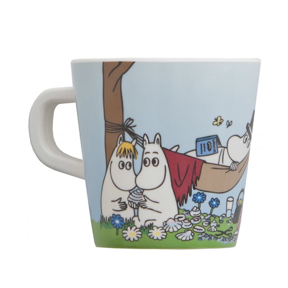 Mumin Mugg Skärgård med Handtag i Melamin - Rätt Start