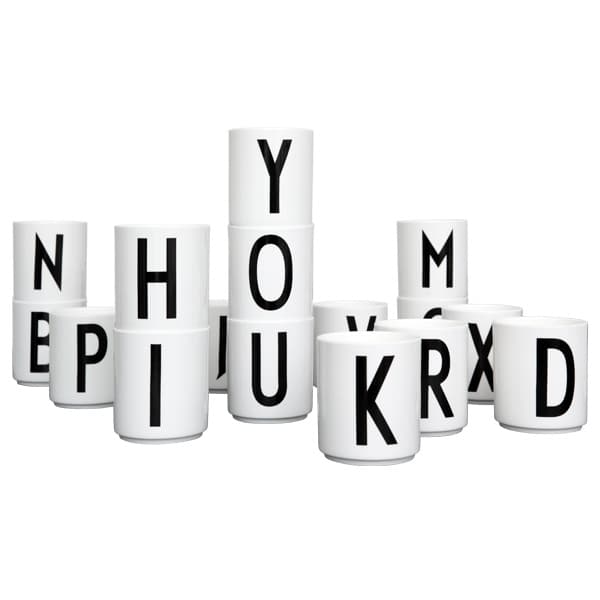 Bokstavsmugg i Melamin, Y - Design Letters