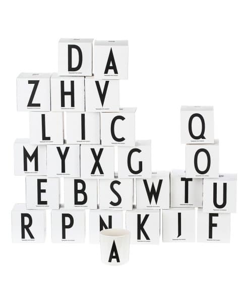 Bogstavkrus i Melamin, R - Design Letters