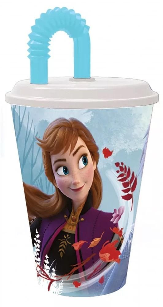 Frost mugg med sugrör
