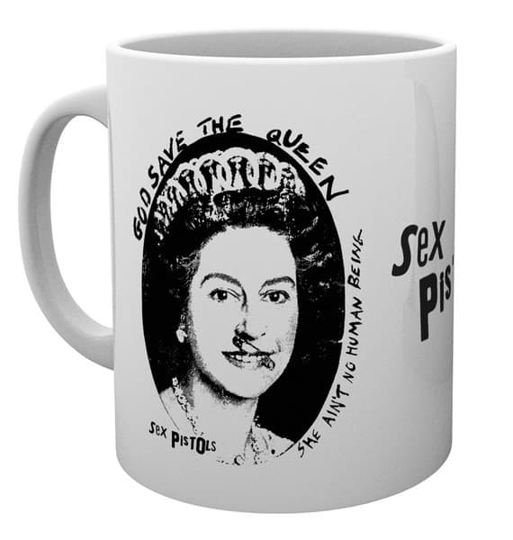 Sex Pistols Gift Set God Save The Queen Mug And Coaster Presentation Tin One Size