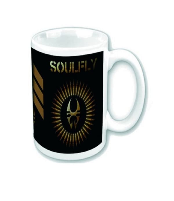 Soulfly Mug prophecy Band Logo official White Boxed One Size