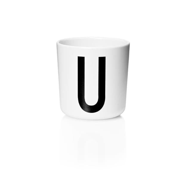 Kids Personal Bokstavsmugg Eco, U - Design Letters