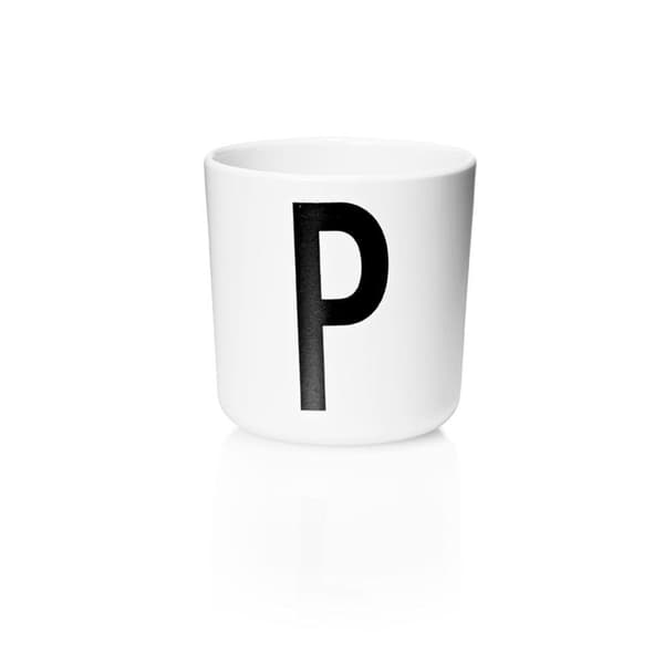 Børne personlig brevkrus Eco, P - Design Letters