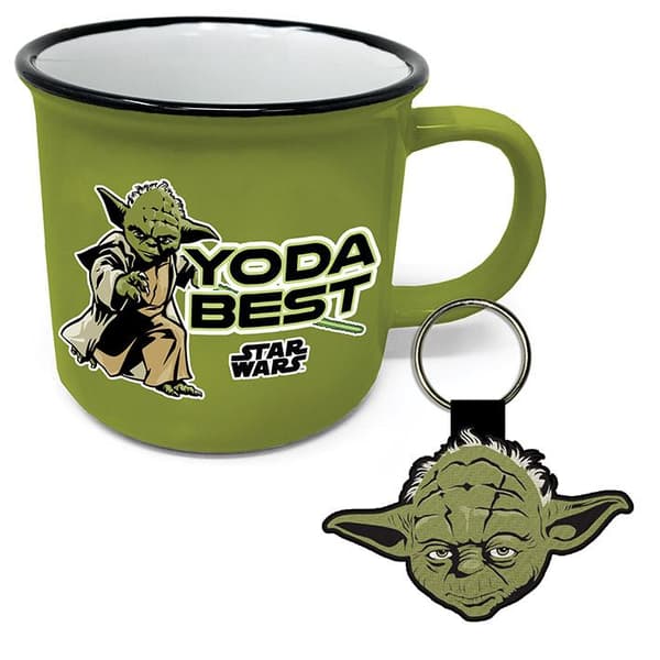 Mug & Keychain: Star Wars - Yoda Best