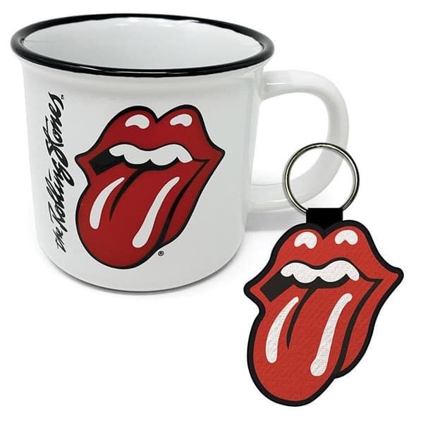 Mug & Keychain: The Rolling Stones (Lips