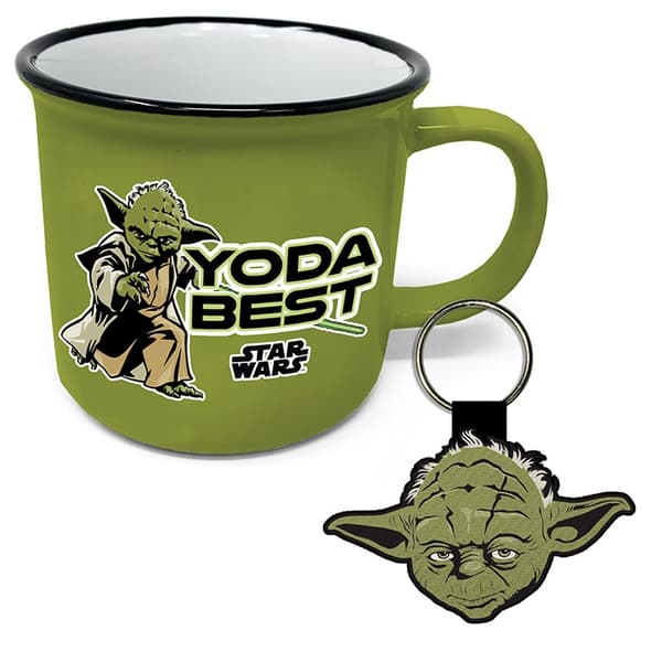 Mug & Keychain: Star Wars - Yoda Best