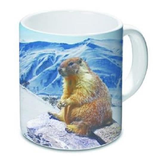 murmeldjur mugg 9,5/8/8 cm ...